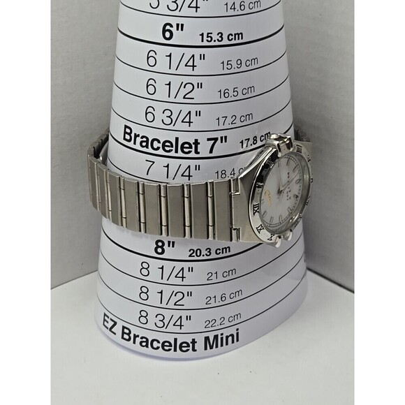 Wang Jin Pyng Gift Crocodile International A474 Quartz Watch New Battery Silver main image 4